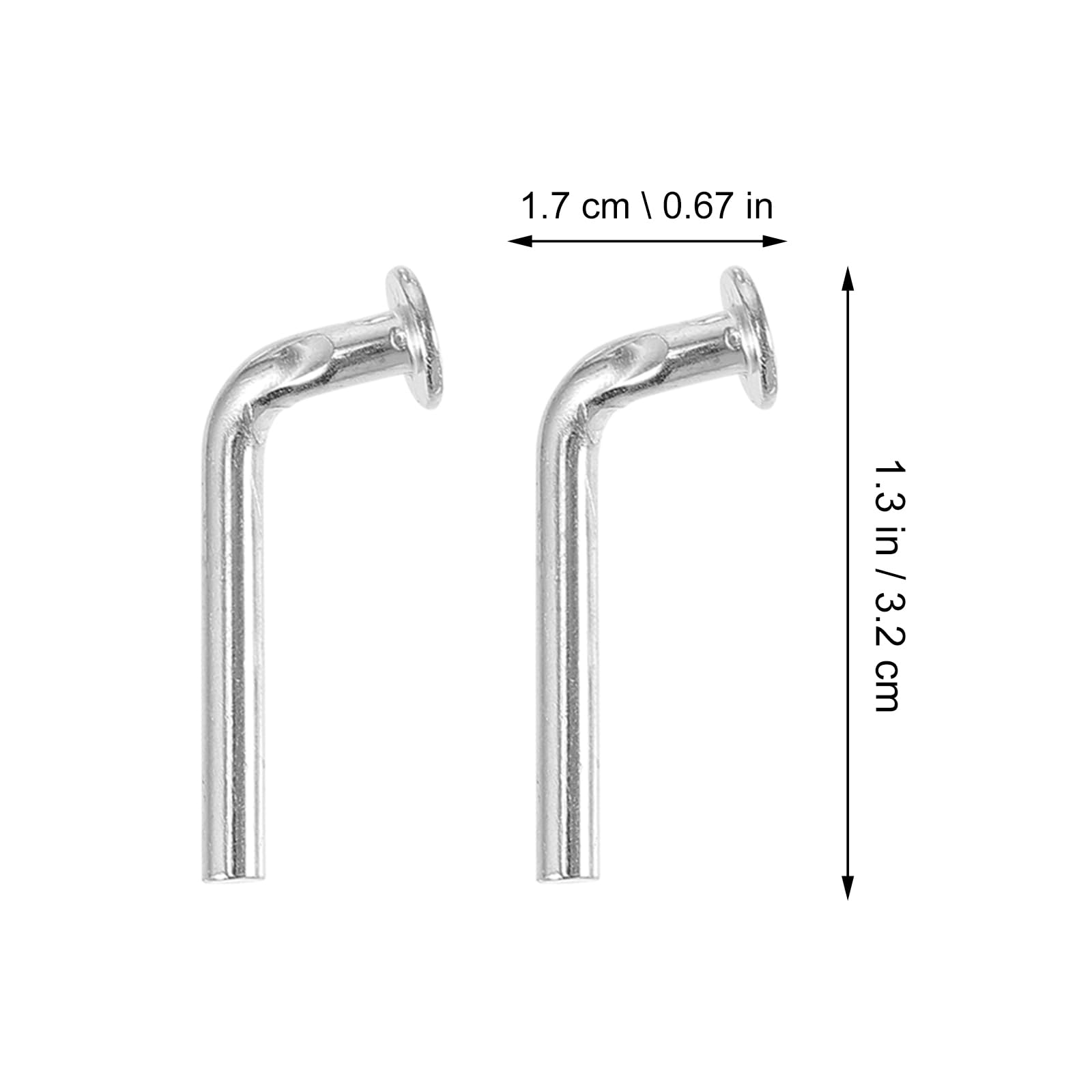 generic Perni Di Sicurezza Universali M5 Con Bulloni a Testa Tonda 100 Pezzi Antiruggine Per Scaffalature Pallet Magazzini E Uso Domestico Facili Da Installare