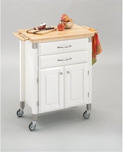 Miniatura 2 de Carrito para preparar y servir Dolly Madison Madera Noble Blanco