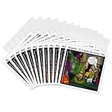 3dRose Greeting Cards - Seedy Bar Across Town - 12 Pack - Funny Society Cartoons