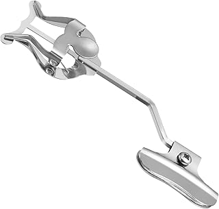 NOLITOY 3pcs Sheet Trumpet Clamp on Lyre Music Lyres Music Holder Trumpet French Horn Clarinet Lyre Trumpet Mute Plating Music Clip Stand Valve Marching Lyre Trombone Grease Universal