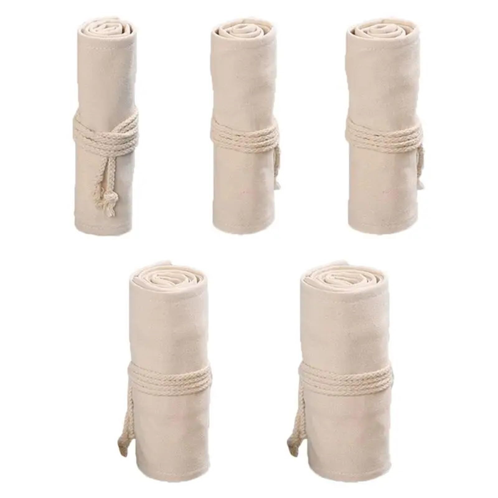 Astuccio Arrotolabile In Tela 2 pezzi 12/24/36/48/72 fori tela arrotolabile penna astuccio for tende sacchetto for matite trucco supporto for involucro custodia for scuola materiale scolastico(72 hole