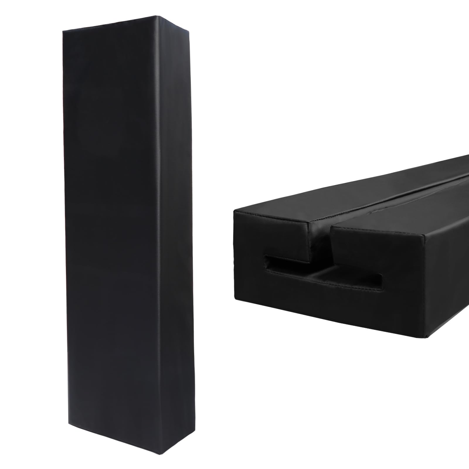 VANCL I-Beam Flange Pad with Sponge & Mesh Cloth, 3FT High 2-Inch Thick Padding for 5/6/8/10/12 Inch Flanges, Heavy Duty Gym Basketball Court