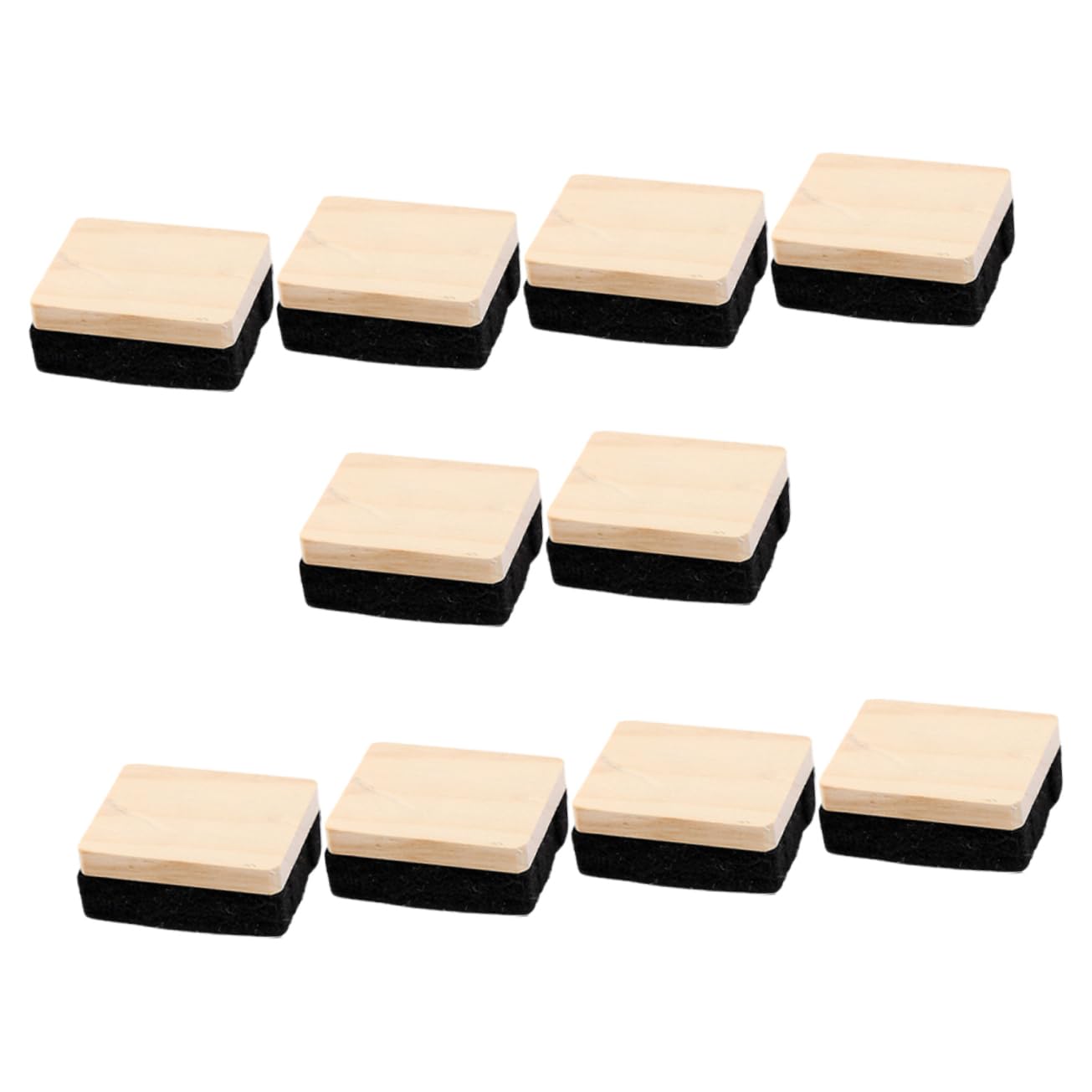 SHINEOFI 5 Sätze Radiergummi Für Whiteboards Kleine Tafelkreide Kreide Reiniger Weiße Tafel Tafel Tafel Tafel Tafel Reiniger Büro Und Schulbedarf 10 Stück * 5