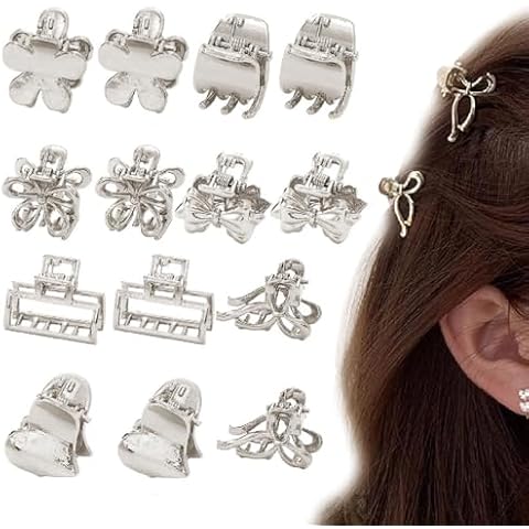 Pinces à cheveux Kireida® argentées Cover