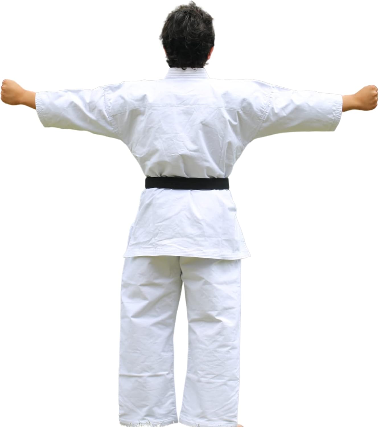 10oz Kyokushin Karate Uniform Kids gi & Adult Martial Arts uniform Unisex Karate Gi White Color Size 0-7