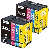 Impresoras compatibles 34XL: Epson WorkForce Pro WF-3720DWF WF-3725DWF WF 3720 WF 3725