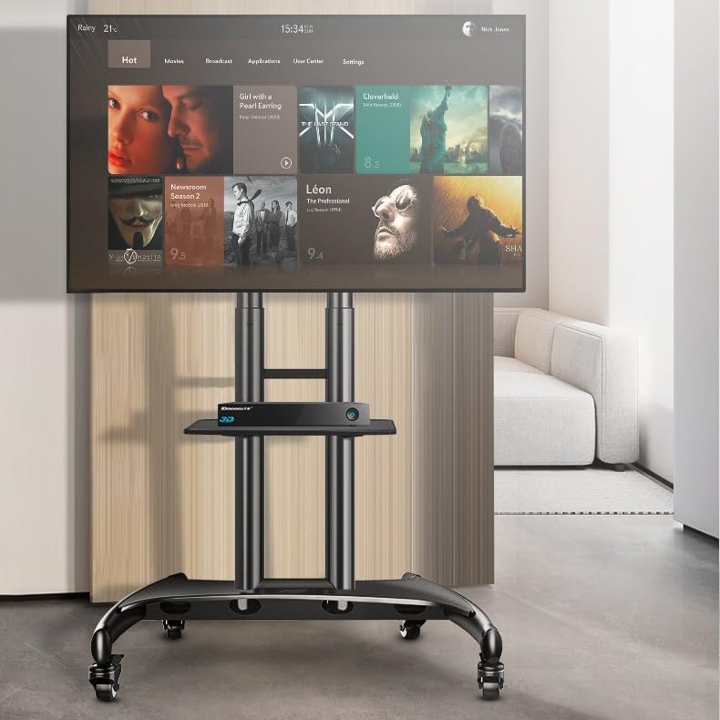 Soporte móvil para TV ENGENDER 32-80 pulgadas miniatura 3
