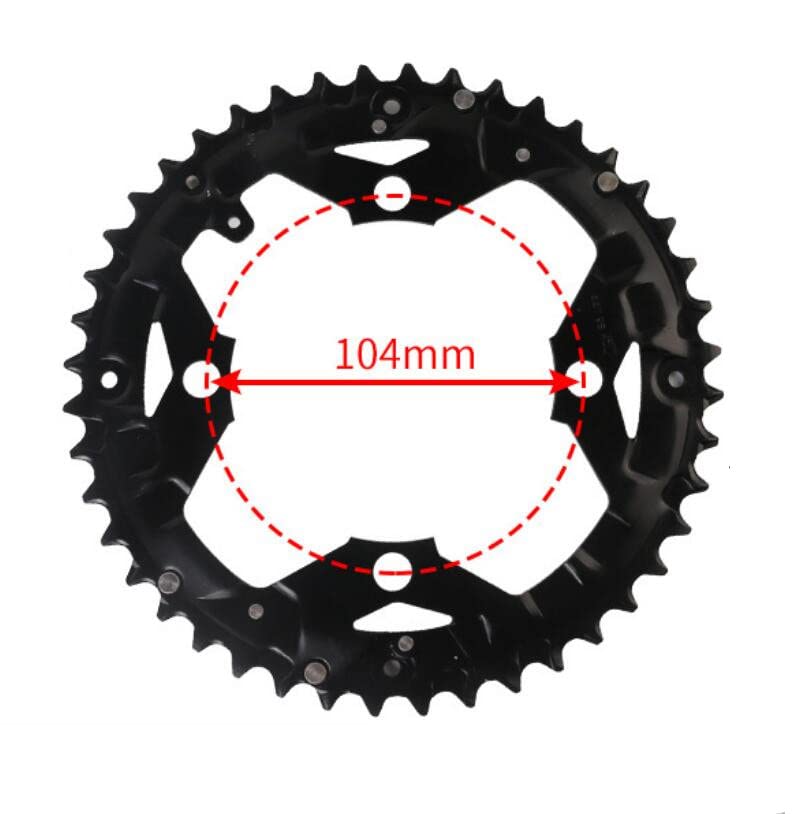 Amazon.co.jp: NICOLIE 64/104 Bcd Mtb チェーンリング 3 * 9S 22T 32T