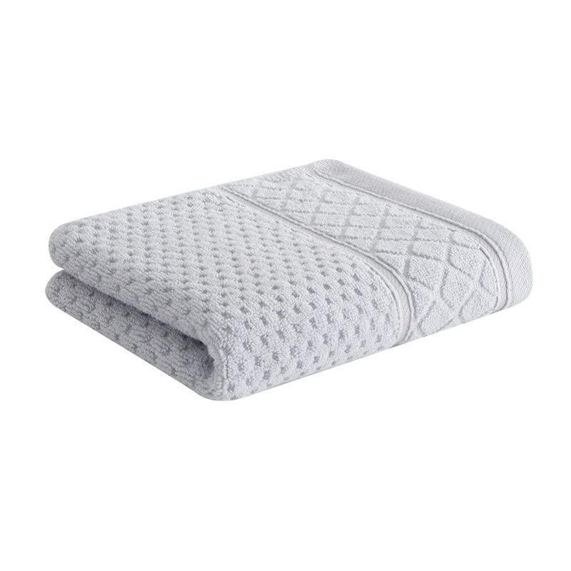 Serviette de toilette en forme de diamant grand confort pour salle de bain moderne