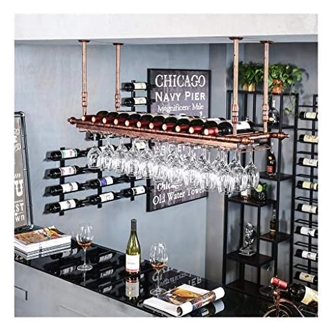 LYPGA Upside down home bar creative goblet rack Cover