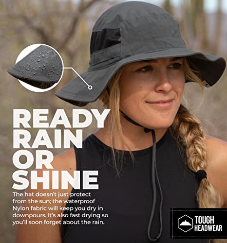 Image of Boonie Sun Hat for Men & Women - Summer Cap with UV Protection - UPF 50 Outdoor Bucket Hat for Fishing, Beach, Hiking, Safari, Camping, Gardening & Boating - Skin Cancer Foundation Recommended