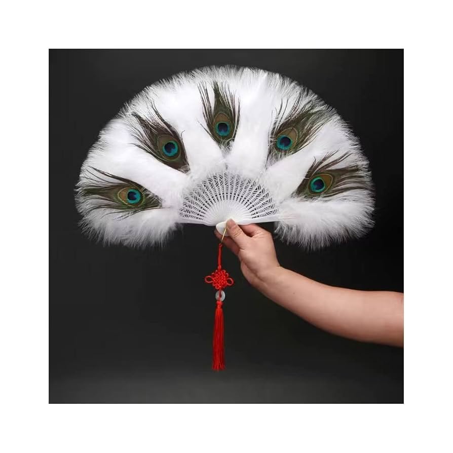 ★超貴重！縁起物★本物 孔雀の羽うちわ 特大52cm×40cm 2枚 514Ihmf1wdL._UF894,1000_QL80_.jpg