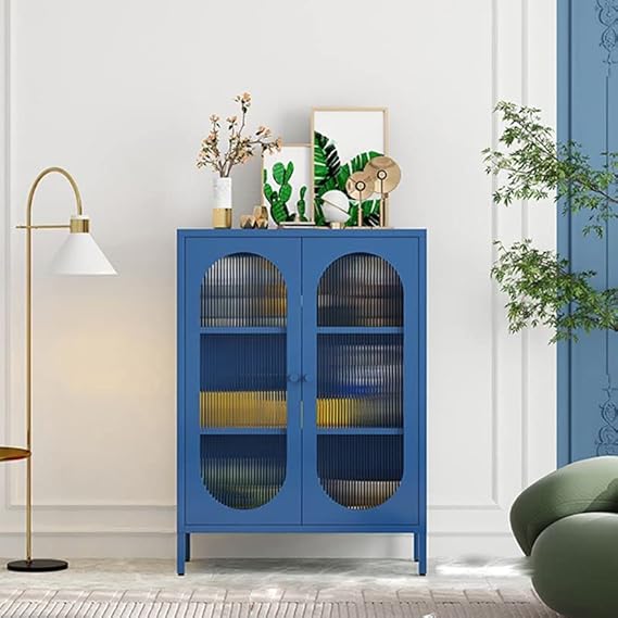 CraftThink Sideboard Modern Steel Dining Room Sideboard Server