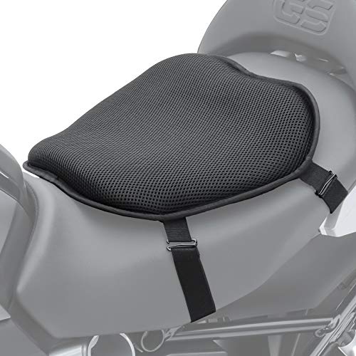 Gel Sitzkissen L Kompatibel mit Ducati Multistrada 950 / S schwarz