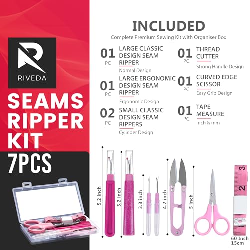 Seam Ripper Kit 7 Pcs