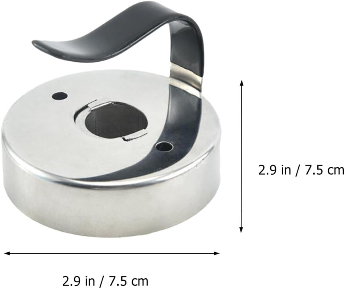 WOONEKY Multifunction Stainless Steel Donut Cake Mold with Solid Bottom Design and Non-stick Surface, round Pastry Dough Cutter for DIY Cake Baking and Mousse Preparation