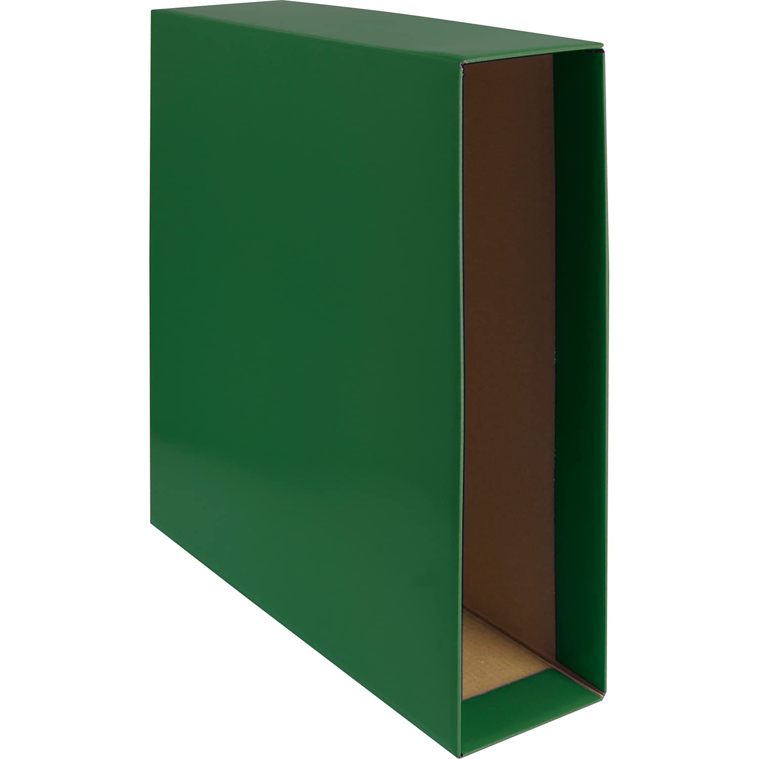 Grafoplas - Paquete de 12 Cajas para Archivador AZ Grafcolor, Tamaño Folio, Color Verde Oscuro, Medidas: 35,5 x 29,3 cm Lomo 8,5cm, Certificado FSC