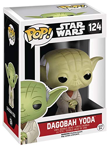 Star Wars: Dagobah Yoda Funko Pop! Vinyl Bobble-Head Figure (Includes Compatible Pop Box Protector Case) #TOP4
