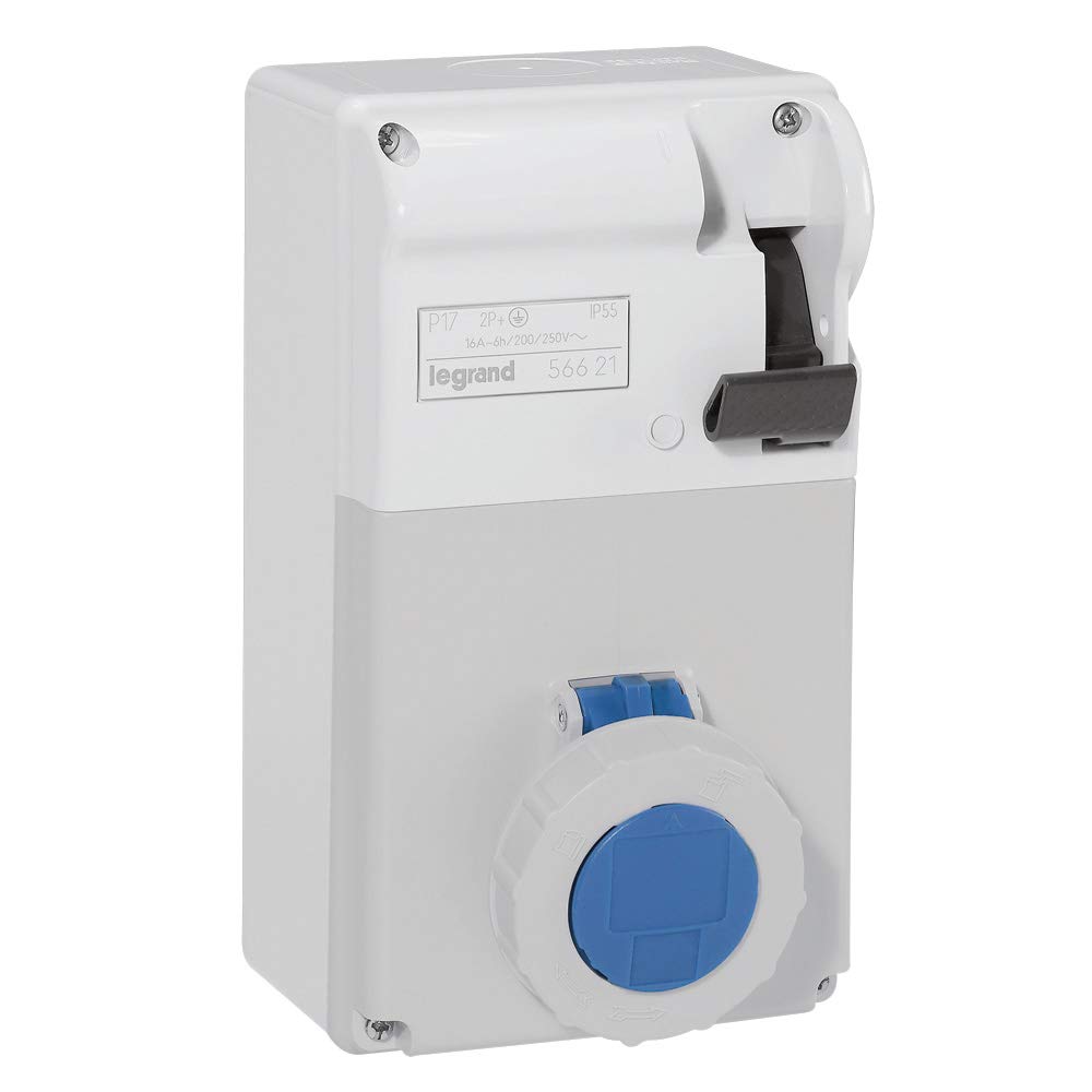 Coffret Legrand 056621 pour ajouter facilement une prise 16A et un interrupteur sans travaux