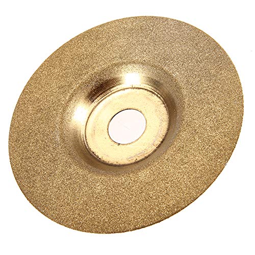 Disco abrasivo de diamante para hormigón, Disco de corte de copa de 4 pulgadas con revestimiento de diamante for amoladora angular, abrasivo for metal y césped, 100 x 16 mm