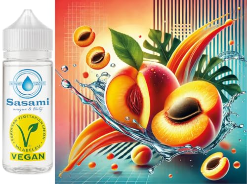 Arôme concentré pêche abricot liquide Sasami vegan 100 ml