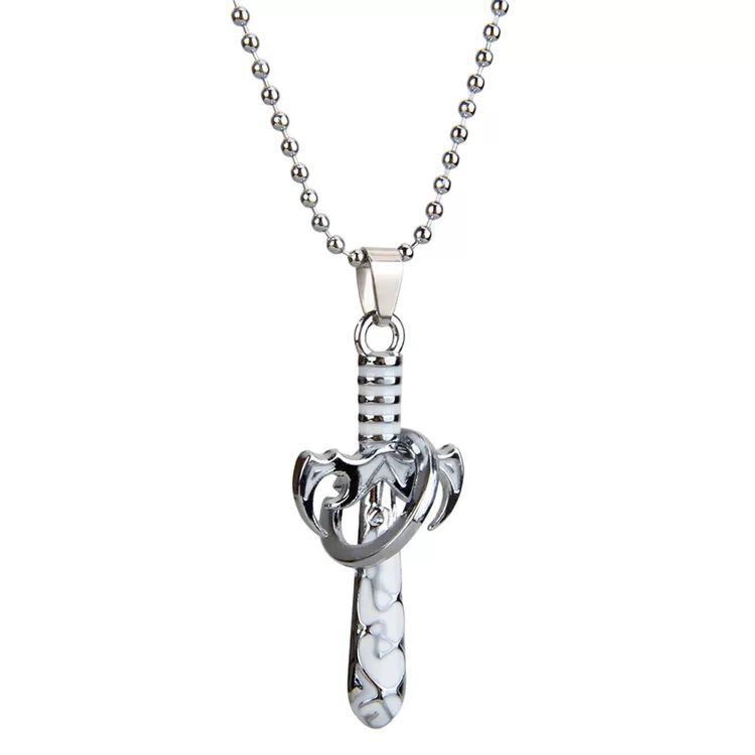 Fashion Frill Stylish Silver Plated Christian Cross Ring Chain Pendant For Men Boys (B0BBWB5T1Z) Amazon Price History, Amazon Price Tracker