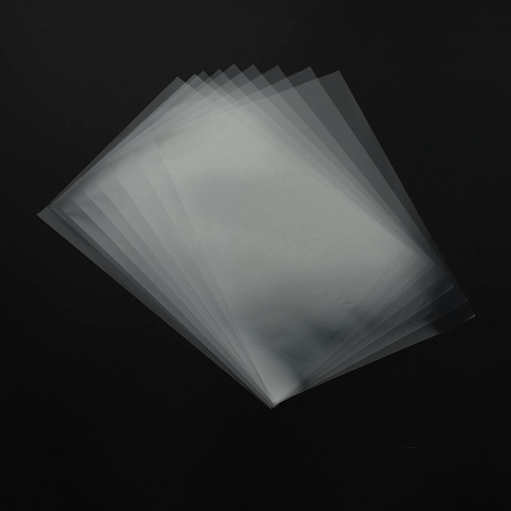 50Pcs Feuille A3 Sérigraphie Transparence Jet D'Encre Film Papier Exposition Positive