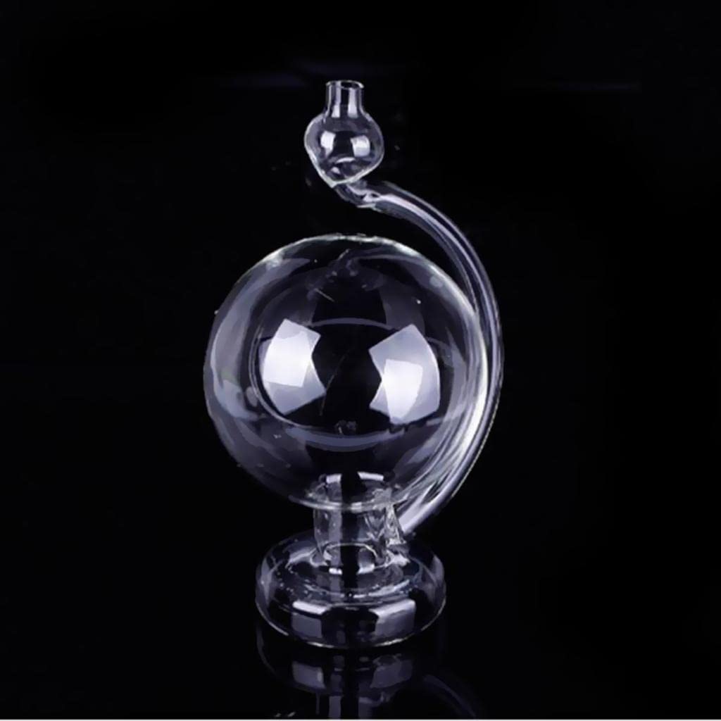 Qianly Wetterflasche Wetteranzeigerflasche Barometerflasche Deko Vase Aus Klarem Borosilikatglas mit DIY Einfärbung Und Sichtbarer Steigröhre für Geschenk, Blau