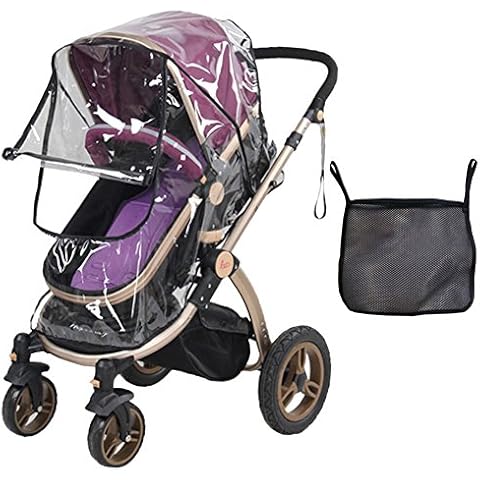 Tomkity Burbuja de Lluvia Protector para Silla de Paseo Cover