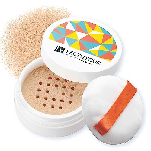レクチュア モイストステイパウダー 極上パフつき【日本製】 フェイスパウダー ナチュラルカラー ソフトフォーカス効果 粉おしろい 微粒子パウダー うるおい しっとり 落ちない 密着 毛穴 小じわ カバー力 崩れにくい 乾燥 くすみ ウォータープルーフ SPF50 PA++++ ツヤ肌 73645