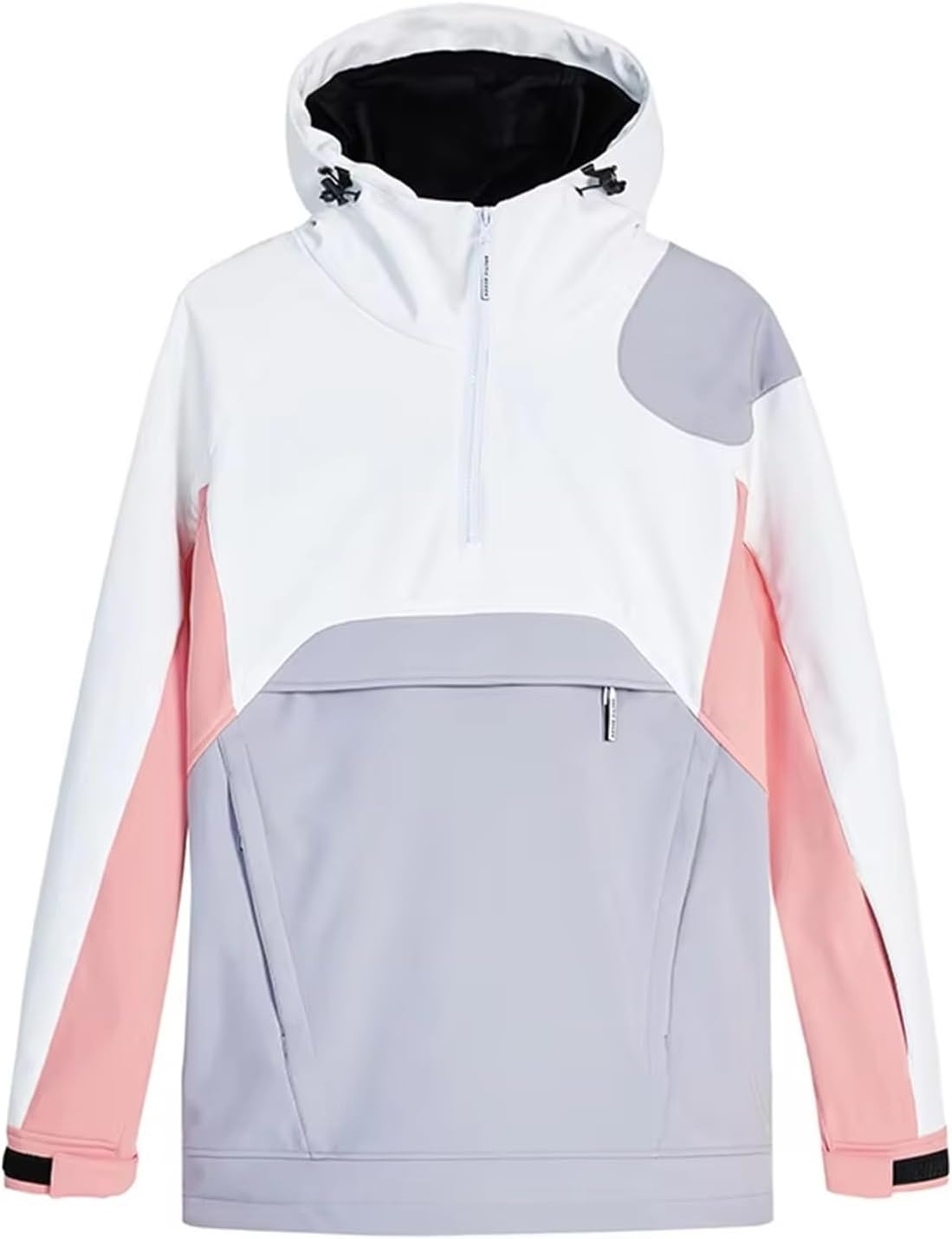 CLSQLXYJZC Ski Hoodie Ski Suit for Men and Women, Windbreaker Warm Unisex nowboard Jacket, for Raincoat Jacket