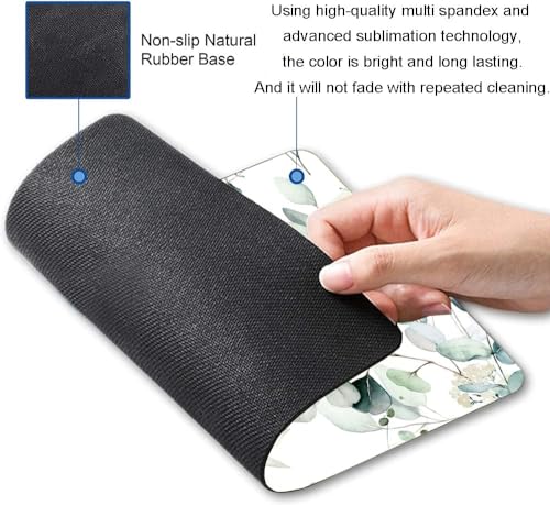 Image of Premium-Textured Mouse Pad, Non-Slip Rubber Base Mousepad for Laptop, Computer & PC, 9.5x7.9 in - Enhanced Precision, Ergonomic Comfort, Ideal for Gaming & Office (Beautiful Flower Plants)