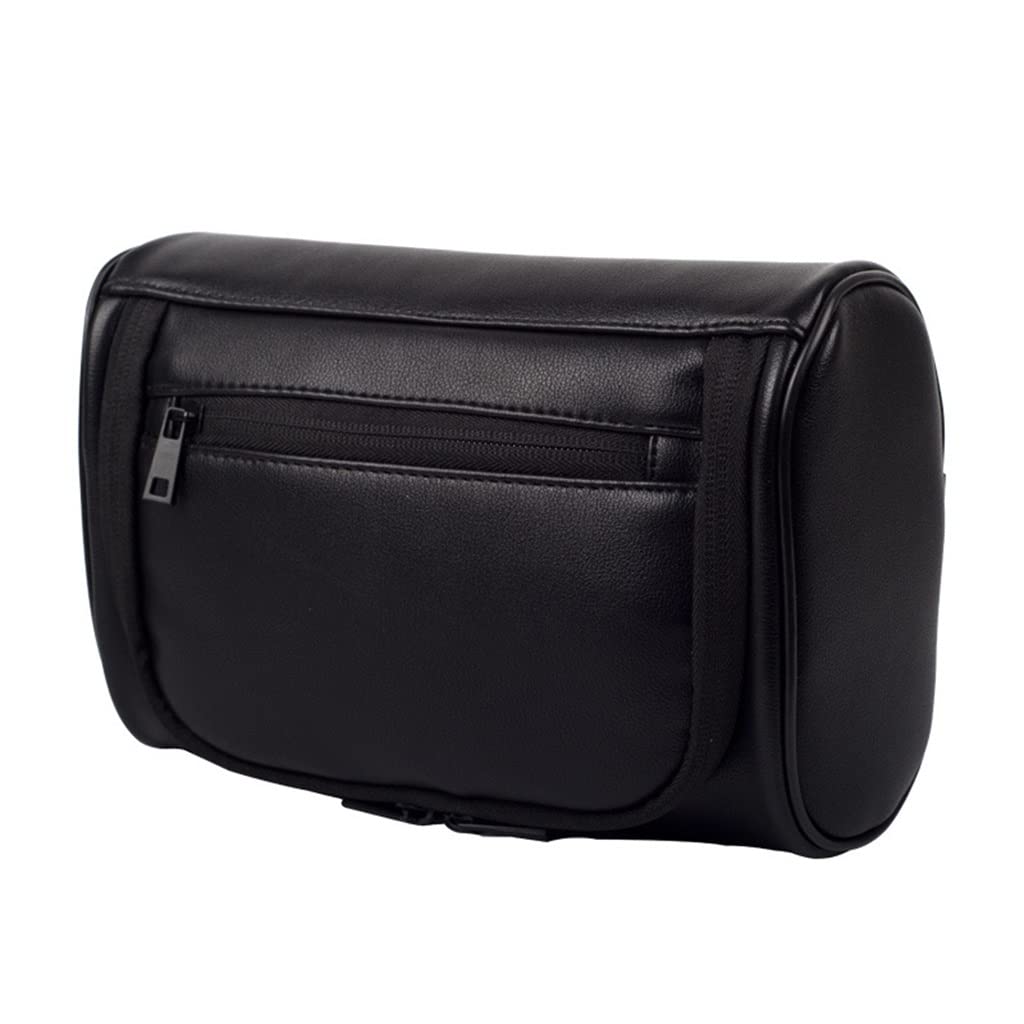 Borsa Da Trucco Da Viaggio In Pelle PU Borsa Da Toilette Da Uomo Piccola Borsa Da Trucco Con Cerniera Piccola