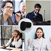 12 Pcs Headset Microphone Foam Covers, Head Mic Foam Cover, Dead Cat/Wind Muff, Microphone Muffler/Windscreen, For Lapel Mics Clip-On Mics, Classroom, Conference Room, News Interview (Black) #5