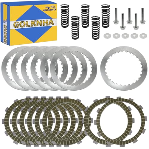 GOLKNHA Clutch Steel Plates & Springs Kit for CBR1000RR 2004-2007 OEM#22201-MBB-000 22321-MEL-000 22322-MEL-00