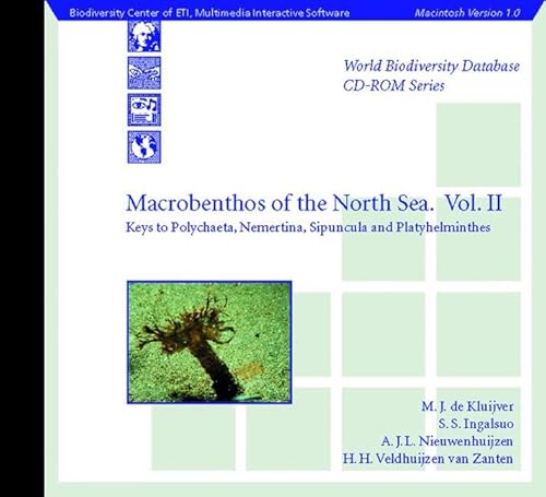 Macrobenthos of the North Sea Vol.II: Keys to Polychaeta, Nemertina, Sipuncula, Platyhelminthes and miscellaneous worm-like groups (World Biodiversity Database CD-ROM Series)