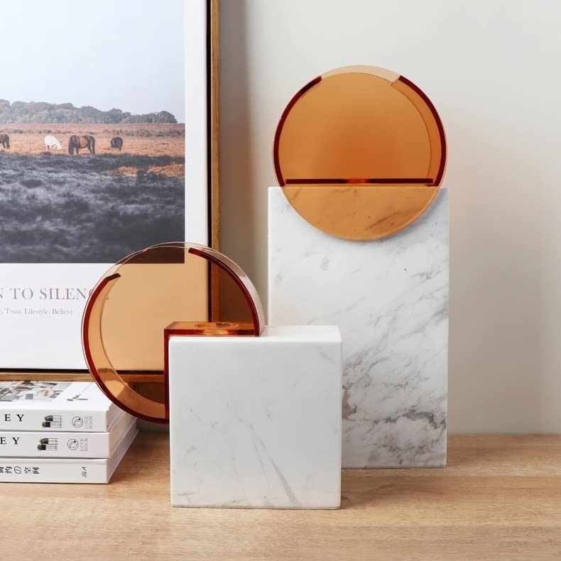 Vase en marbre TUSUOD d'hôtel et bureau au design minimaliste