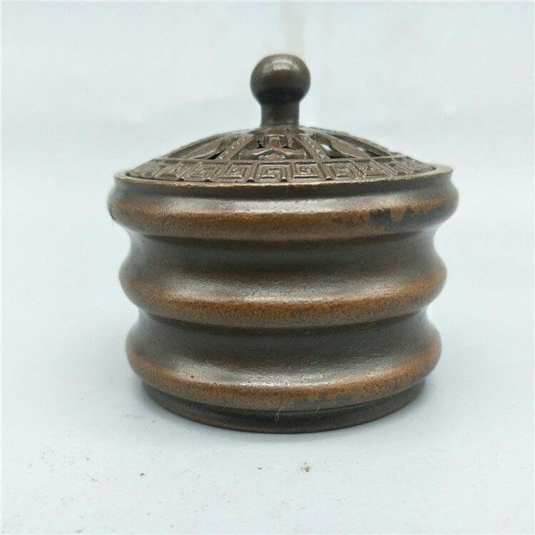 黄銅製 唐馬仙人 香炉 置物 古銅 骨董品 美術品・アンティーク