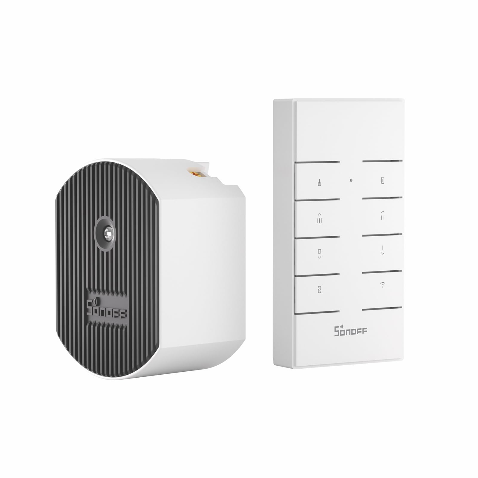 SONOFF D1 Variateur radio pour lampes à LED, interrupteur variateur Smart Wlan avec télécommande/contrôleur RM433 pour LED et ampoules dimmables compatible Alexa