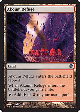 Rifugio di Kazandu MTG - Commander 2013 Edition #301 (Italiano) | Magic