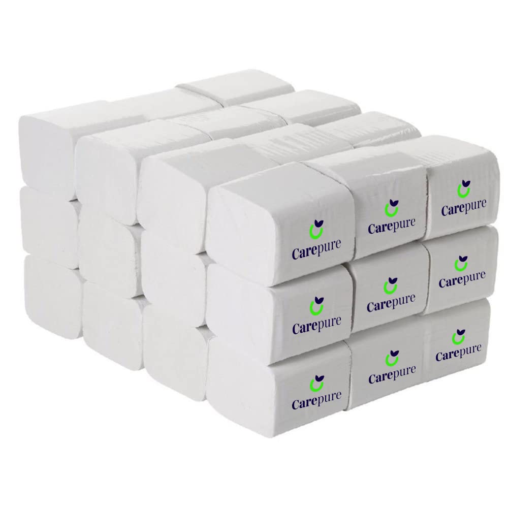Carepure HBT Pop Up Table Top Soft Virgin Tissue Paper Box Holder Refill | 2 PLY | 4x8 cm | 4500 Pisces Tissue | Tissue Packet - 36 Packet of Soft Tissue Refills (B0BFQC1HWY) Amazon Price History, Amazon Price Tracker