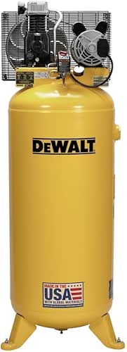 DEWALT 60 Gallon Vertical Air Compressor, Stationary, 3.7 HP, 175