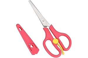 Safe and Sturdy Food Cutting Scissors for Kids