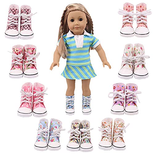 Uteruik - Stivali in tela per bambola, 46 cm