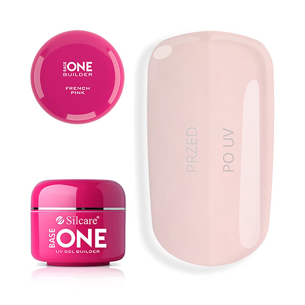 Silcare Gel per unghie Gel Base One, rosa francese, 50 g