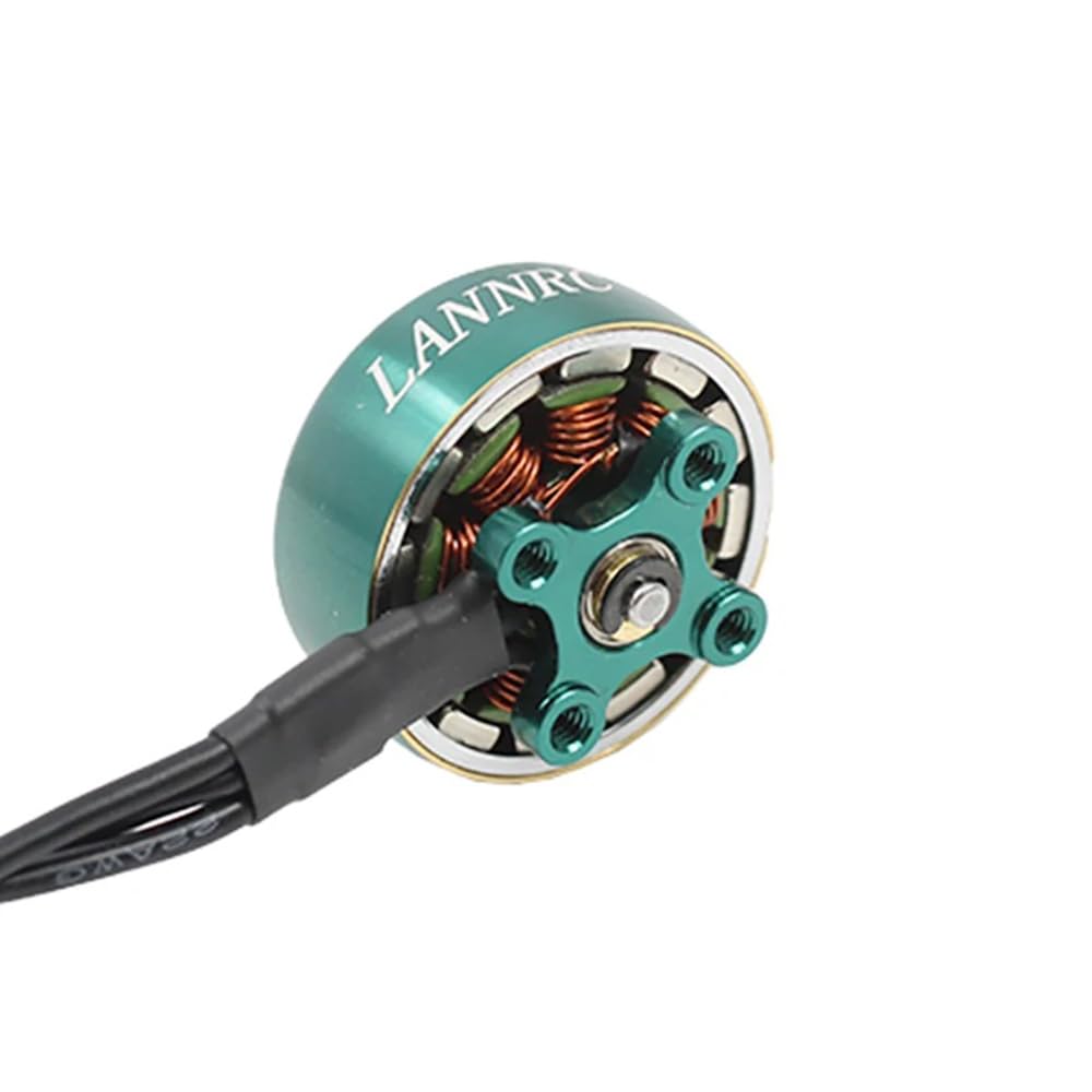 LANNRC 1505 Plus 2650kv 3750kv Lipo bezszczotkowy silnik 1,5 mm wał 9N12P odpowiedni do RC FPV 6.3-10.2 cm Freestyle Racing Drony (4 szt. 1505 3750KV)