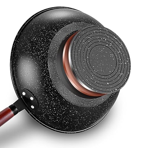Wok con recubrimiento de granito 12.6 pulgadas con tapa miniatura 3