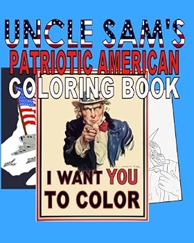 Paperback Uncle Sam's Patriotic American Coloring Book