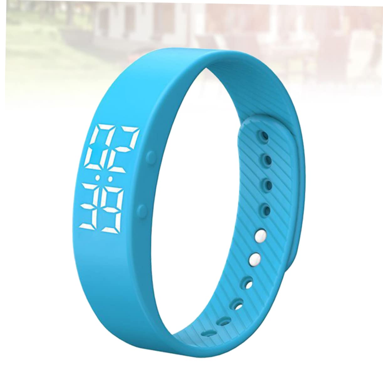 NUOBESTY Bracciale Intelligente in Silicone Cinturino LED Orologio Sportivo per Fitness che Monitora Passi Distanza e Calorie Adatto per Allenamenti e Uso Quotidiano