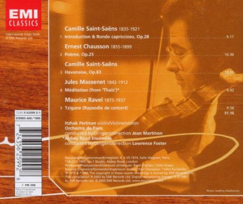 Perlman Edition:Violinkonzerte